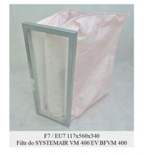Filter EU7 pre SYSTEMAIR VM 400 EV BFMV 400 (117x560x340)