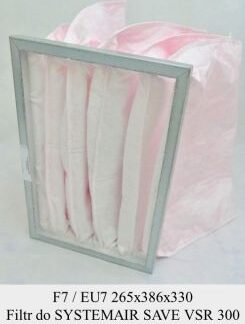 EU7 filter voor SYSTEMAIR VSR 300 (265x386x330)