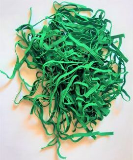 Guma na masku 17cm Výroba masky 100 ks. ZELENÁ